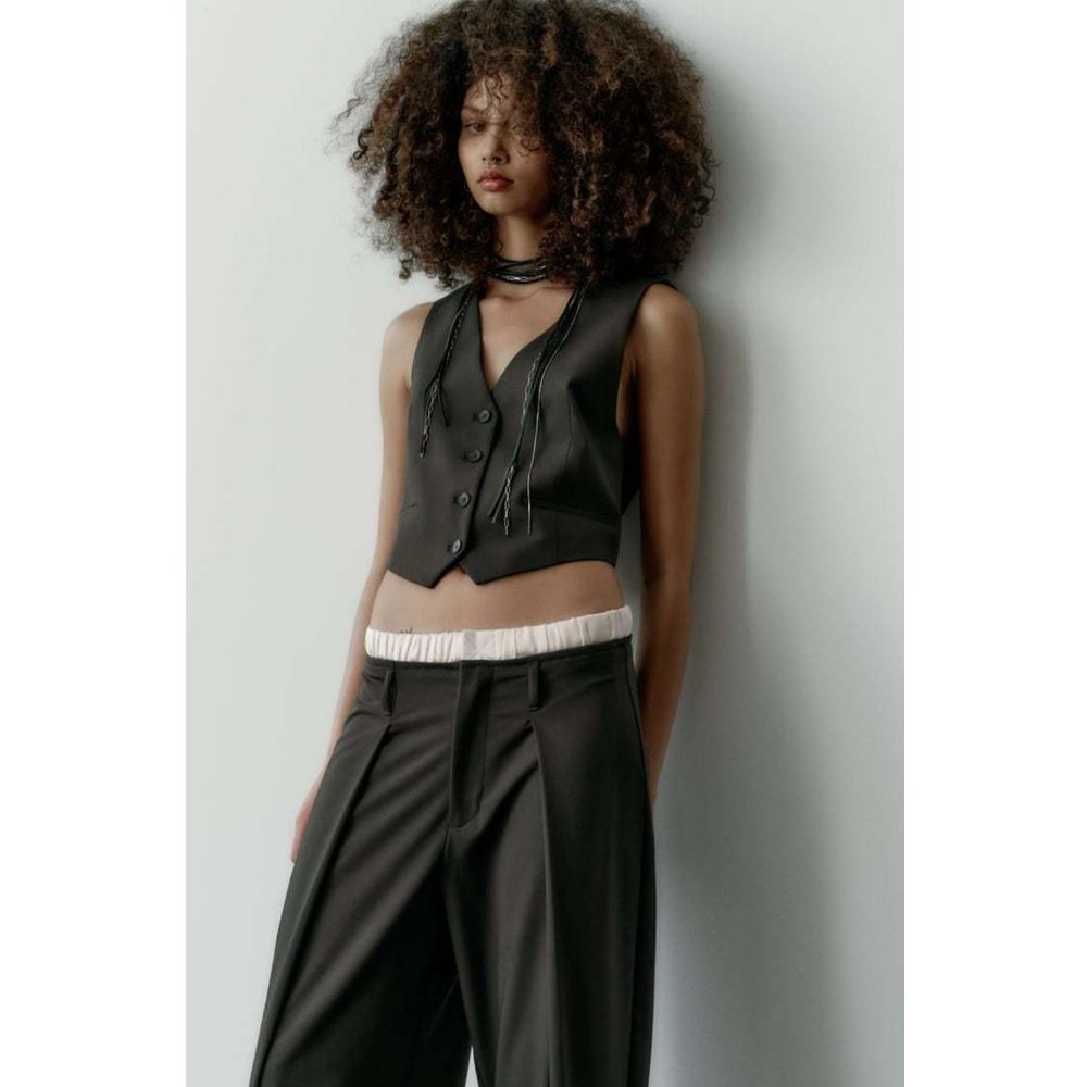 Zara Combo Boxer Pants NWT - Picture 7 of 15